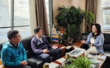 民族医药学院领导赴西藏藏草生态科技有限公司开展访企拓岗工作